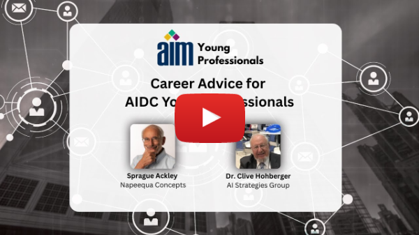 Career Advice for AIDC Young Professionals