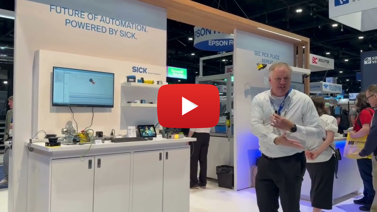 SICK Sensor Intelligence @ Automate 2026 SICK Sensor Intelligence @ Automate 2026